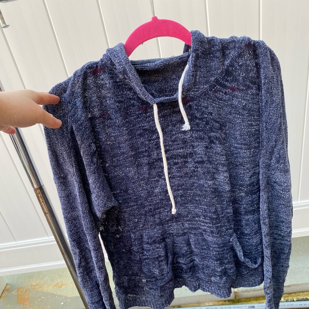 Blue Cozy Hoodie